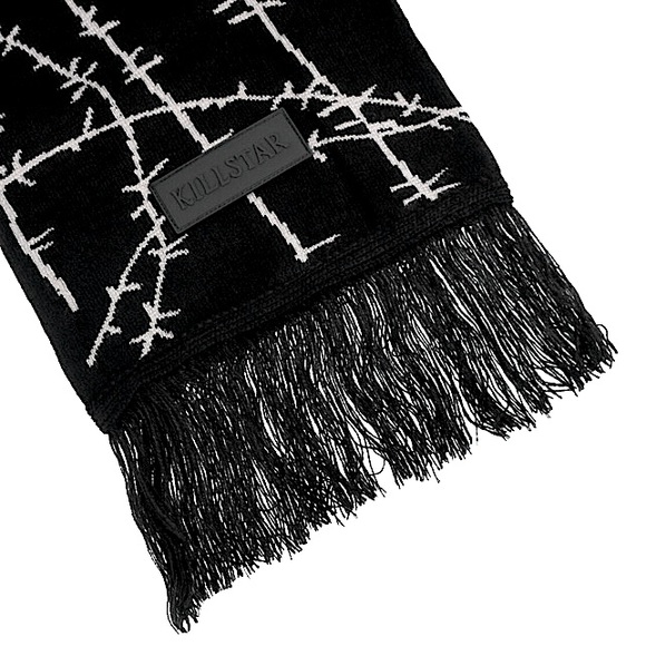 NWT Killstar knit Give Me Space winter scarf🧣 - Picture 10 of 13